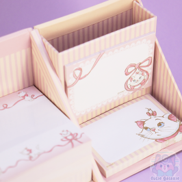 Boite Carré Papeterie Post-it Note Marie Disney Japon