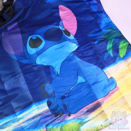 Grand Sac Tissus Repliable Mini Pochette Stitch Disney Japon