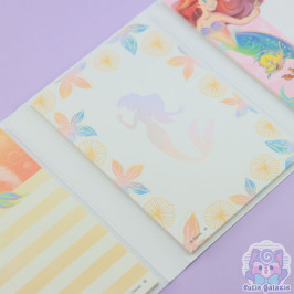 Carnet Bloc Note Post-it Ariel La Petite Sirène Disney Japon