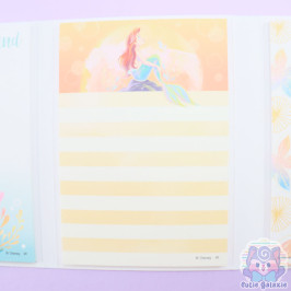Carnet Bloc Note Post-it Ariel La Petite Sirène Disney Japon