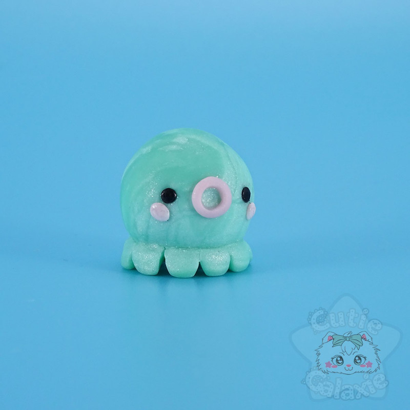 Création Handmade Pâte Polymère Fimo Poulpe Kawaii
