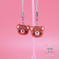 Handmade Strap Biscuit Cookie Polymer Clay