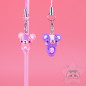 Handmade Strap Mini Bear Polymer Clay Fimo
