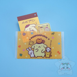 Set Papeterie Mémo Post-it Pompompurin Sanrio