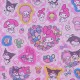 Planche Stickers Personnages Sanrio