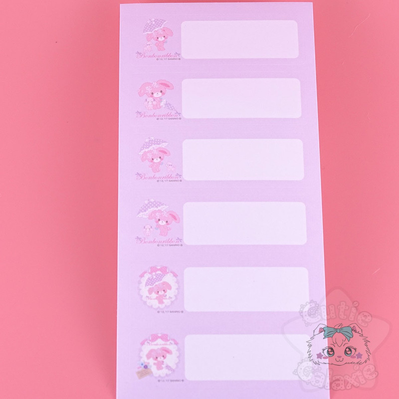 Feuilles Etiquettes Hello Kitty My Melody Bonbonribbon Hummingmint Sanrio
