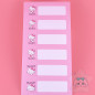 Feuilles Etiquettes Hello Kitty My Melody Bonbonribbon Hummingmint Sanrio
