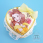 Boite Miroir Avec Mémo Princesse Disney Japan Belle La Belle Et La Bête